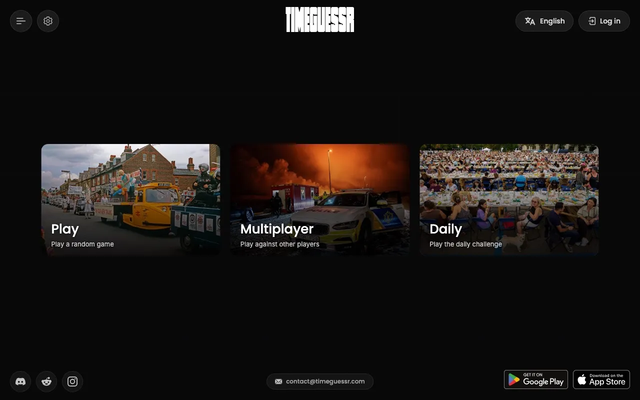 TimeGuessr game screenshot